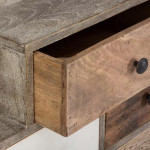 Paris Prix Commode Design 8 Tiroirs "Koval" 107cm Naturel