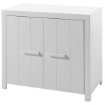 paris prix Commode Enfant en Bois 2 Portes "Erik" 100cm Blanc