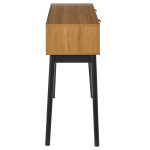 Paris Prix Console Design 2 Tiroirs "Felix" 100cm Marron