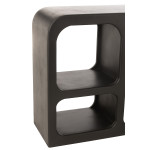 Paris Prix Console Design 6 Niches En Bois "Cave" 146cm Noir