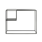 Paris Prix Console Design En Métal "Soraya" 100cm Noir