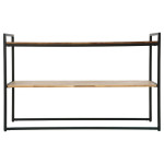 Paris Prix Console En Bois Design "Edena" 120cm Marron