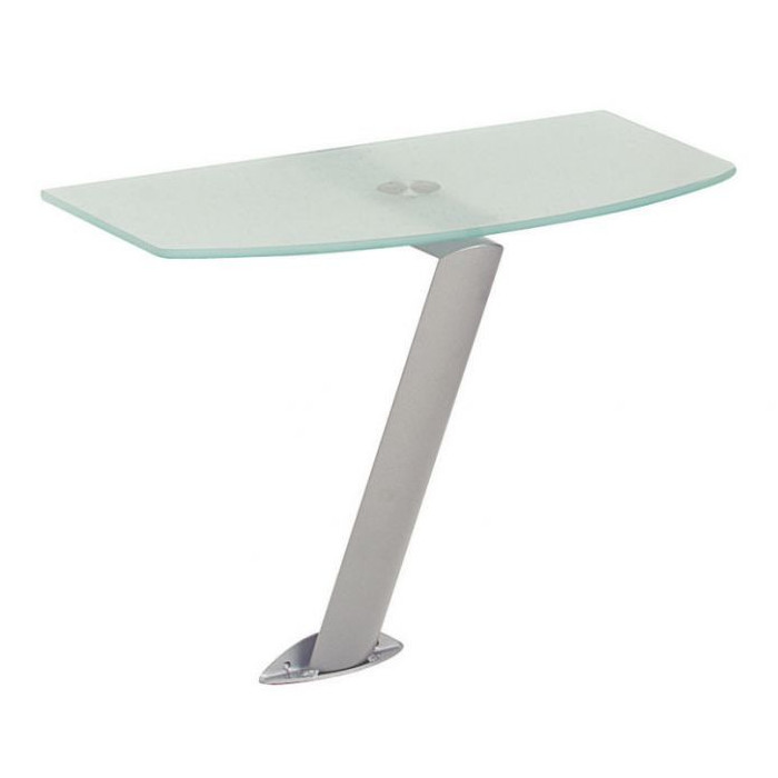 Paris Prix Console Murale Design "Isée" 50cm Transparent