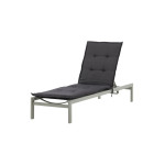 Paris Prix Coussin De Chaise Longue "Hanna" 193cm Gris Foncé