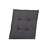 Paris Prix Coussin De Chaise Longue "Hanna" 193cm Gris Foncé