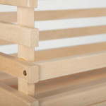 Paris Prix Desserte 3 Cageots En Bois "Vegetable" 79cm Naturel