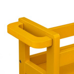 Paris Prix Desserte De Cuisine "3 Niveaux" 75cm Jaune Moutarde