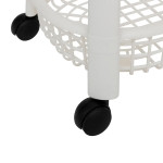 Paris Prix Desserte De Cuisine 4 Niveaux "Resserre" 79cm Blanc
