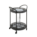 Paris Prix Desserte De Cuisine Design "Loniba" 71cm Noir