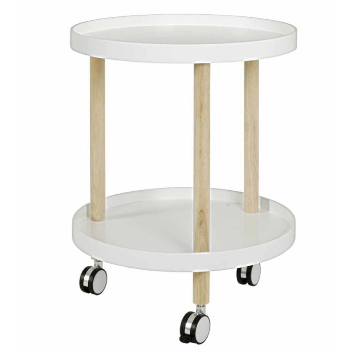 Paris Prix Desserte De Cuisine En Bois "Nyaz" 60cm Blanc