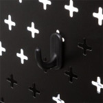 Paris Prix Desserte De Cuisine En Métal "Serta" 76cm Noir