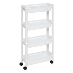 paris prix Desserte de Cuisine Extensible "Resserre" 78cm Blanc