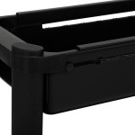 Paris Prix Desserte De Cuisine Extensible "Resserre" 78cm Noir