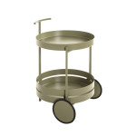 paris prix Desserte de Cuisine Ronde "Postres" 62cm Vert