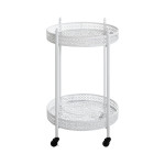 Paris Prix Desserte De Cuisine Ronde "Ulika" 74cm Blanc