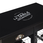 Paris Prix Desserte De Cuisine "Table Gourmande" 81cm Noir