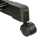 Paris Prix Double Portant à Vêtements "Pivotant" 174cm Noir