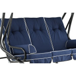 Paris Prix Ensemble De Coussins 3 Places "Hanna" 165cm Bleu