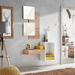 paris prix Ensemble Dressing Design "Easy I" 170cm Naturel