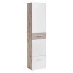 Paris Prix Ensemble Dressing "Gustavo III" 200cm Naturel & Blanc