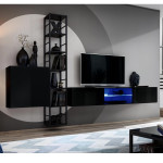 paris prix Ensemble Meuble TV Design "Switch VI" 270cm Noir