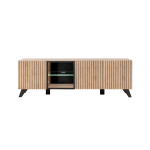 Paris Prix Ensemble Meuble TV "Liam" 320cm Naturel & Noir