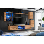 Paris Prix Ensemble Meuble TV "Switch XXIII" 250cm Naturel