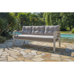 Paris Prix Ensemble Repas De Jardin 7 Places "Cayenne" 180cm Blanc