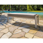 Paris Prix Ensemble Repas De Jardin 7 Places "Cayenne" 180cm Blanc