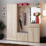 paris prix Ensemble Vestiaire 6P "Armario III" 203cm Chêne