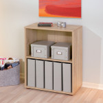 Paris Prix Étagère 2 Niveaux "Delnice" 75cm Chêne Sonoma