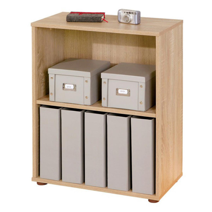 Paris Prix Étagère 2 Niveaux "Delnice" 75cm Chêne Sonoma