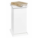 paris prix Étagère 2 Niveaux Vintage "Wyon" 57cm Blanc