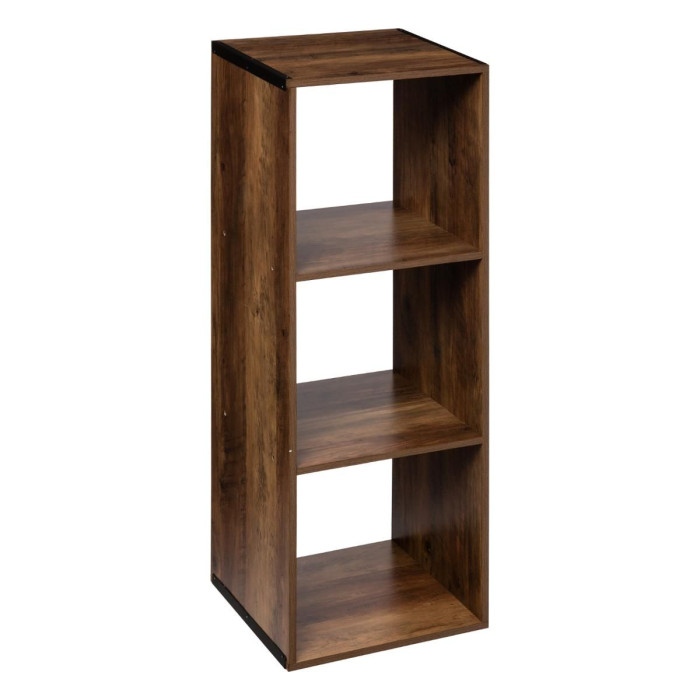 Paris Prix Étagère 3 Cases Déco "Mix N Modul" 34cm Naturel