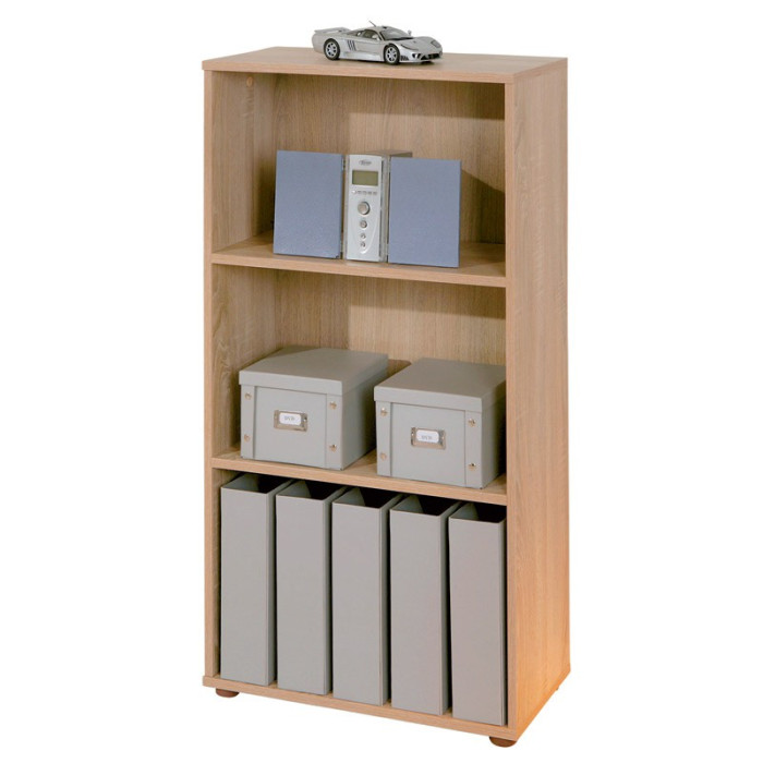 Paris Prix Étagère 3 Niveaux "Delnice" 110cm Chêne Sonoma