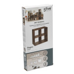 Paris Prix Étagère 4 Cases Déco "Mix N Modul" 67cm Naturel