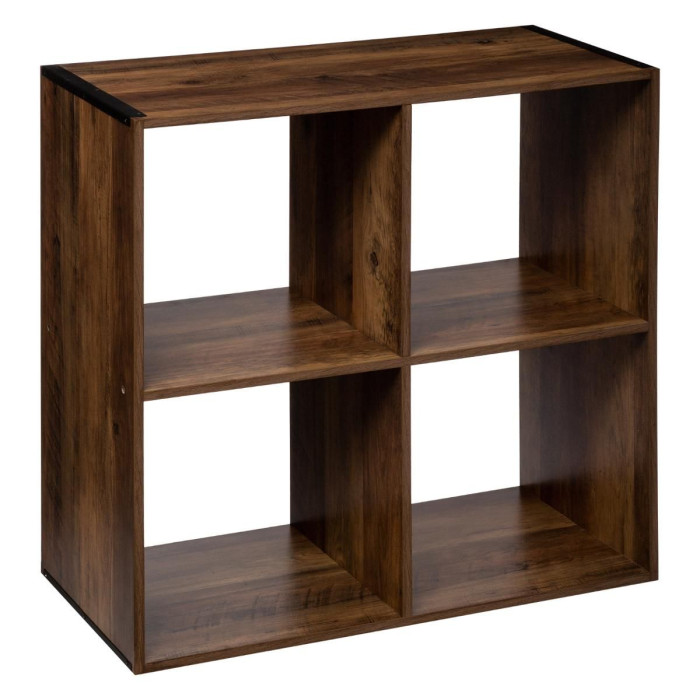Paris Prix Étagère 4 Cases Déco "Mix N Modul" 67cm Naturel