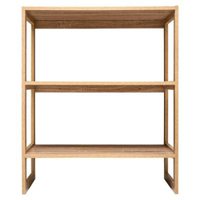 Paris Prix Étagère 4 Cases Empilable "Mix N Modul" 84cm Naturel