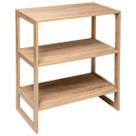 paris prix Étagère 4 Cases Empilable "Mix N Modul" 84cm Naturel