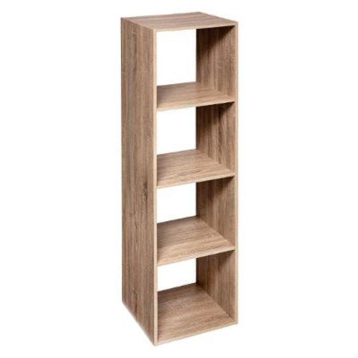 Paris Prix Étagère 4 Cases "Mix N Modul" 134cm Naturel