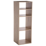 paris prix Étagère 4 Cases "Mix N Modul" 34cm Naturel