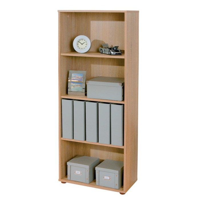 Paris Prix Étagère 4 Niveaux "Delnice" 145cm Chêne Sonoma