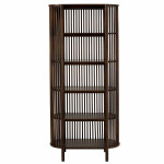 Paris Prix Étagère 5 Niveaux En Bois "Gavya" 190cm Brun Foncé