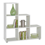 paris prix Étagère 6 Cases Design "Gaman" 108cm Blanc
