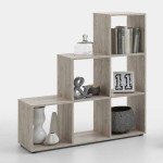 Paris Prix Étagère 6 Cases Design "Gaman" 108cm Chêne Sable