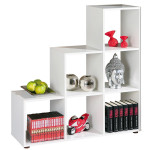 paris prix Étagère 6 Compartiments "Kase" 109cm Blanc