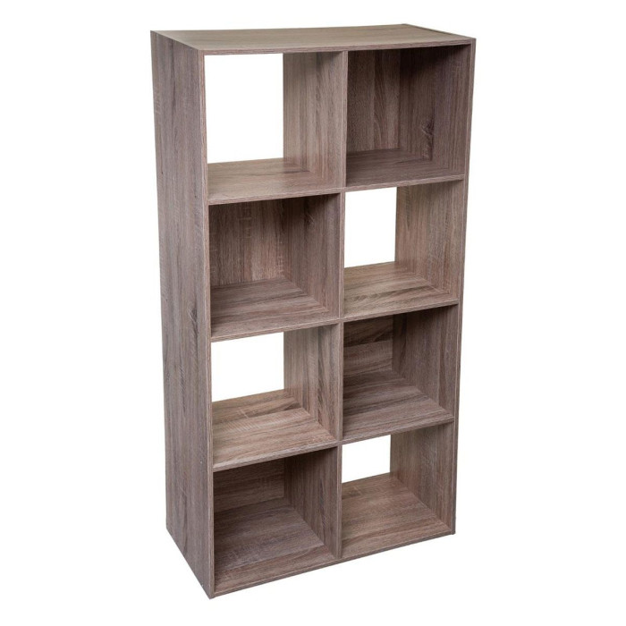Paris Prix Étagère 8 Cases "Mix N'Modul" 134cm Naturel