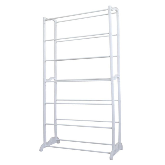 Paris Prix Étagère à Chaussures "21 Paires" 96cm Blanc