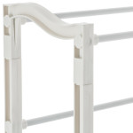 Paris Prix Étagère à Chaussures "30 Paires" 140cm Blanc