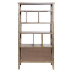 Paris Prix Étagère Bibliothèque 4 Niveaux "Banila" 180cm Naturel